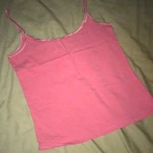 Pink tank top